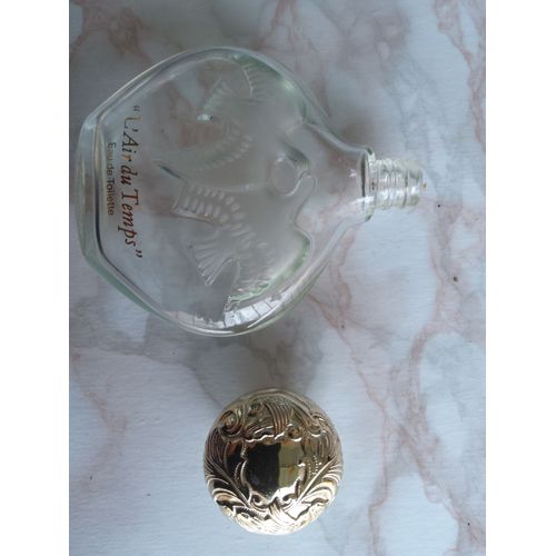 Flacon Vide D'eau De Toilette " L'air Du Temps"