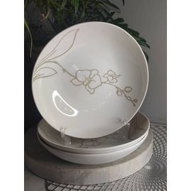 Assiettes Creuses Orchidée