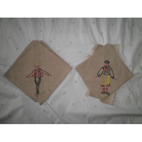 6 Serviettes De Table