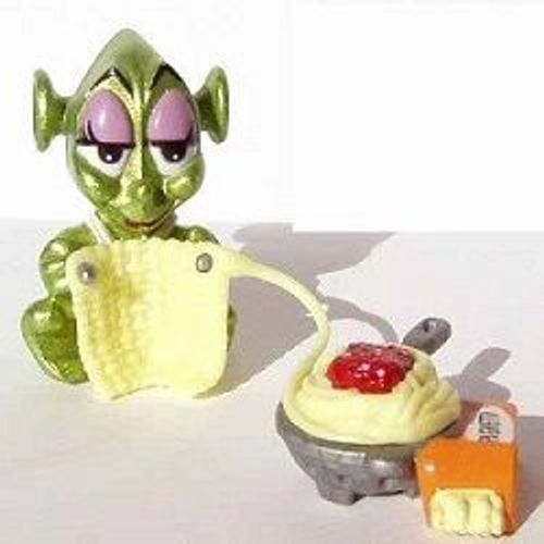 Figurine Lola Pasta - Série Les Astro Comic (Kinder 1999)