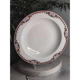 Grande Assiette Creuse Porcelaine Limoges