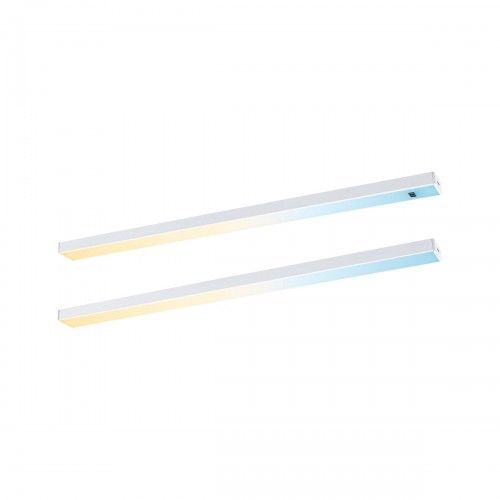 Éclairage sous-meubles LED Inline - Kit de 2 réglettes 4W - Longueur 55 cm PAULMANN
