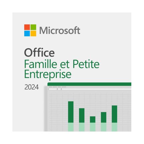 Microsoft Office 2024 Famille Et Petite Entreprise (Home & Business) (Clé "Bind") - Clé Licence À Télécharger - Livraison Rapide 7/7j