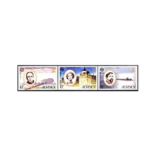 Jersey - N° 341 À 343 - Europa 1985 - Année Européenne De La Musique