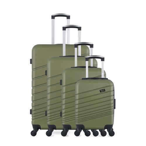 WAVE PARIS - Set de 4 Valises Rigides TIGRE-M