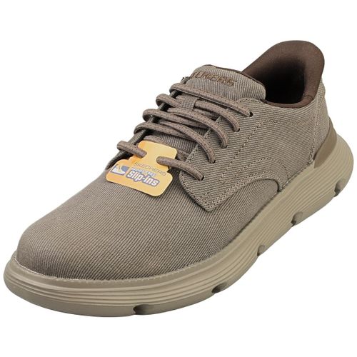 Chaussures Skechers Slipsins Garza Clive Vegan Marron Foncé