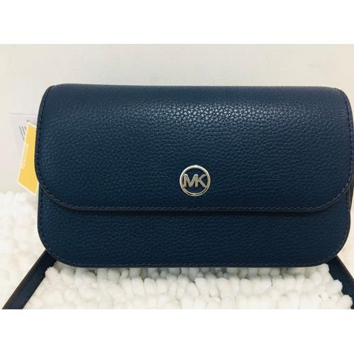 Sac Michael kors bandouilere bleu marine et doré neuf et authentique 