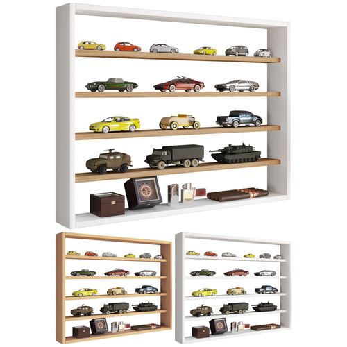 Vcm Étagère Murale En Bois Tableau Mural Vitrine Collective Déco Collectionneur Vitrine Osado L