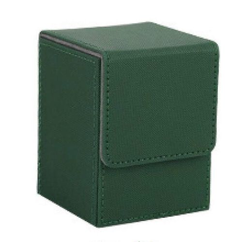 Boîte À Cartes Deck Box Boîtes De Jeu De Cartes À Manches Pour Classeurs Yugioh : 100+, Vert
