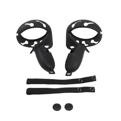 Couvercle de poignée en silicone avancé pour poignée de contrôleur de contact VR, dragonne réglable