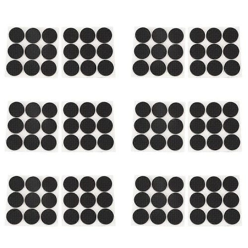 108 Pcs Auto-Adhésif Mousse Noire Table Chaise Jambe Coussin Protecteur