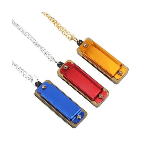 3pcs Mini Harmonica Clé De C, 4 Trous 8 Tons Harmonica