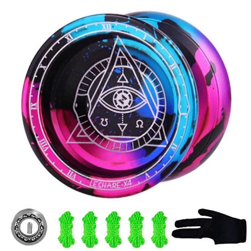 Yoyo Professionnel Niveau De Compétition Yoyo Balle Unique En Alliage Métallique Yoyo Ball