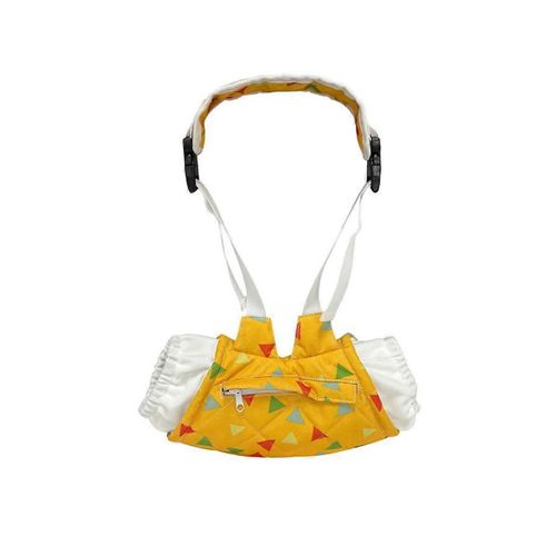 Gants Chauds Pour Enfants En Plein Air Manchette De Cache-Cou D'Hiver Filles Mignonnes Plus Gants De Velours, Jaune