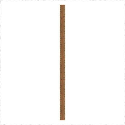 Bois Enfants Mesure de la taille Tableau de croissance de bébé Hauteur de bébé Règle Autocollants muraux Chambre Nursery Dec