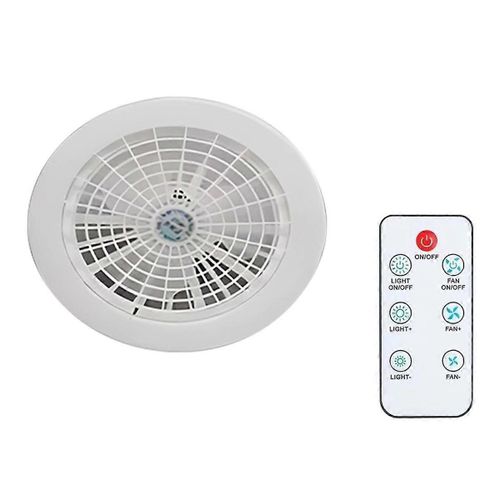 Avec la lumière du ventilateur d¿éclairage de la télécommande, la lumière du ventilateur de la chambre à coucher, la luminosité à trois niveaux et la température de couleur