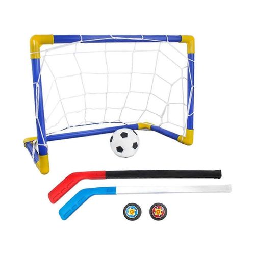 Diy Soccer Net Gate Mini Extérieur Intérieur Porte But Enfants Taille Ensemble Sports Football Cadre Jouet Pratique
