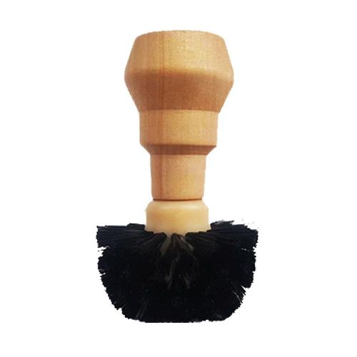 58mm Moulin à café Brosse de nettoyage Bois massif Poignée Machine à café Poudre Dépoussiérage Brosse de nettoyage K