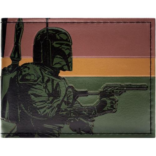 Star Wars Boba Fett Rogue Assassin Chasseur De Primes Multicolore Portefeuille[L538]