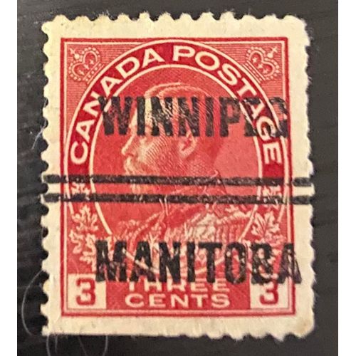 Timbre Préoblitéré Canada Winnipeg - Manitora