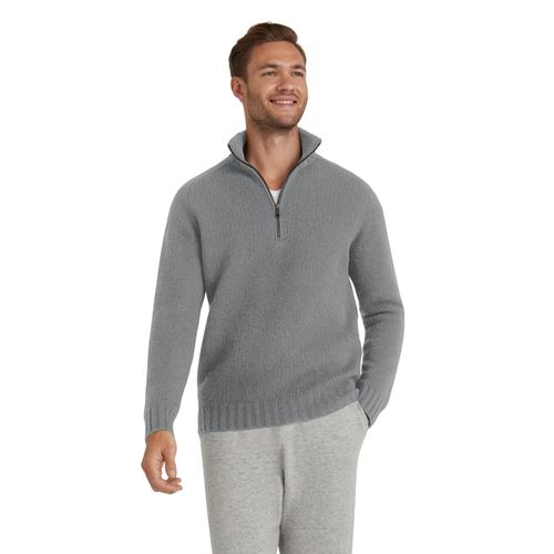 Hommes Pull-Over Col Montant