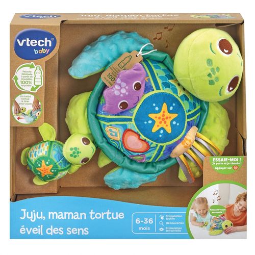 Jeu D'éveil Vtech Baby Juju Maman Tortue Éveil Des Sens