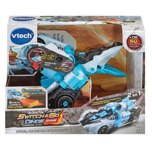 Vtech Switch & Go Dinos - Steel, Le Super Pterodactyle