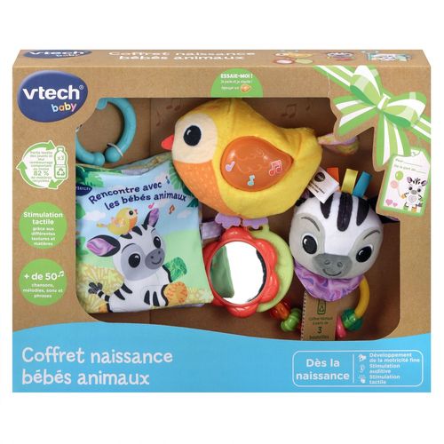 Vtech Baby Coffret Naissance Bébés Animaux (Bouteilles Plastiques Recyclées)