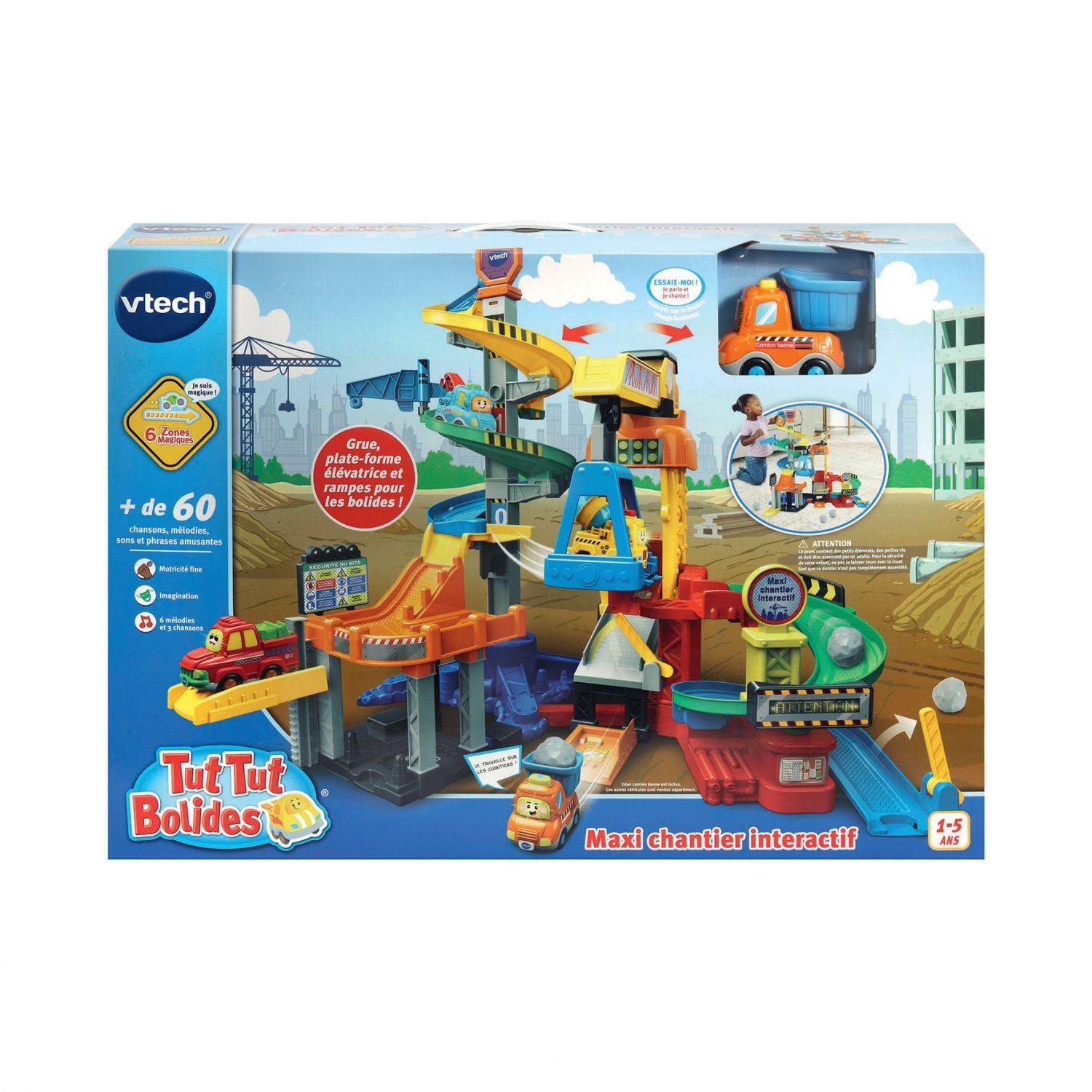 Tut Tut Aventures Tut Tut Bolides - Maxi Chantier Interactif