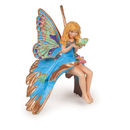 Le Monde Enchante Enfant Elfe Bleue