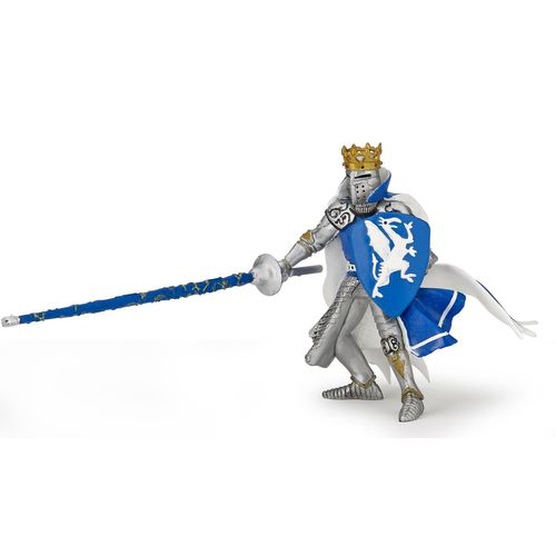 Medieval Et Fantastiques Roi Au Dragon Bleu