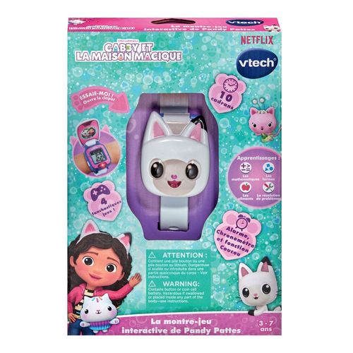 Jouets Educatifs Licence Gabby Et La Maison Magique - Montre-Jeu Interactive De Pandy Pattes