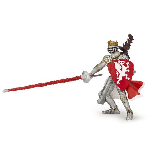Medieval Et Fantastiques Roi Au Dragon Rouge