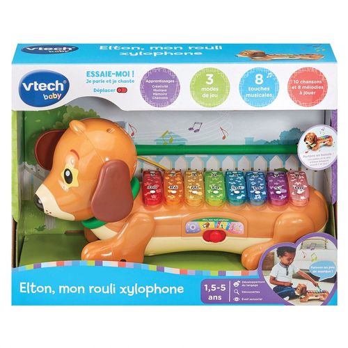 VTECH BABY ELTON, MON ROULI XYLOPHONE