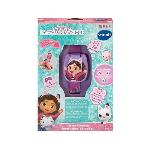 Jouets Educatifs Licence Gabby Et La Maison Magique - Montre-Jeu Interactive De Gabby