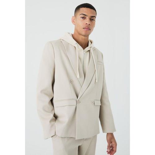 Blazer Oversize Croisé - Mix & Match Homme - Pierre - 38, Pierre