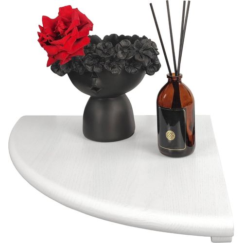 Étagère D'angle Flottante Rustique Pour Accessoires De Télévision,Haut-Parleur,Décoration De Chambre,Pour Salle De Bain,Cuisine,Salon,Chambre À Coucher,Pour Petite Plante,Cadre.[Y1346]
