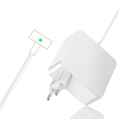 Remplacement Chargeur Mac Book Pro 60W, T-Tip Chargeur Adaptateur Compatible avec Mac Book Pro/Air 11''et 13'' (mi-2012-2018) Modèle A1425, A1435, A1502, A1465