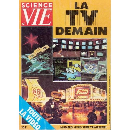 Science Et Vie Hors Serie N 141, Decembre 1982 : La T.V. De Demain