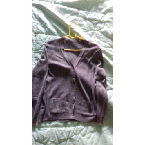 Gilet Femme Lilas Vintage Taille 42