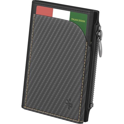 | Portefeuille Homme,Porte Monnaie Homme,Porte-Carte Homme,Porte Feuille Homme,Portefeuilles et Porte-Cartes Homme,Wallet,Portefeuille Homme Cuir,Portefeuilles Homme,Noir Carbone