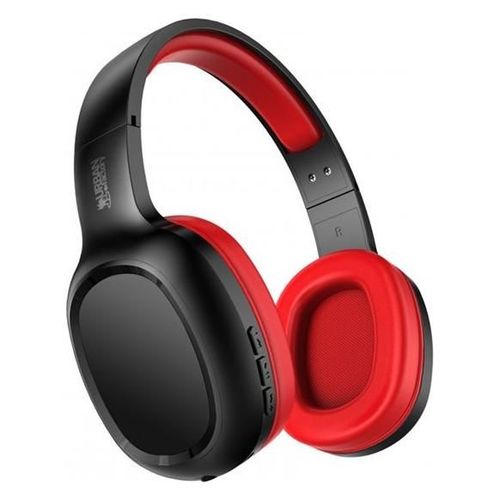 Urban Factory MOVEE - Écouteurs - circum-aural - Bluetooth - sans fil - noir, rouge