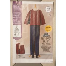 Patron Veste Esprit Paletot Richmond Modes Et Travaux N°1492