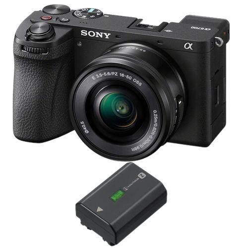 Appareil photo sans miroir Sony a6700+objectif Sony E PZ 16-50mm F 3.5-5.6 OSS+batterie Sony NP-FZ100