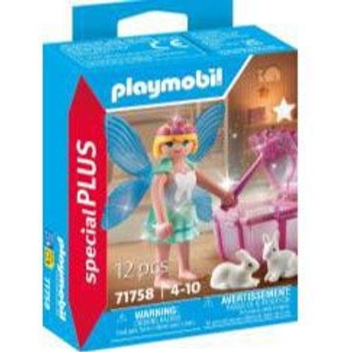 Playmobil Special Plus 71758 - Fée Avec Coffre À Dents De Lait Et Lapin