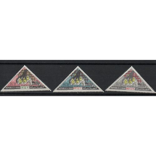 Iraq Timbres Organisation Mondiale De La Santé 1963