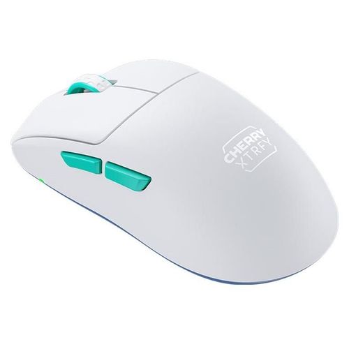 CHERRY Xtrfy M68 - Souris - ultra-léger - optique - 5 boutons - sans fil - 2.4 GHz - récepteur sans fil USB - blanc