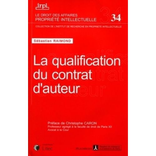 La Qualification Du Contrat D'auteur