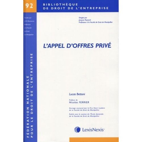 L'appel D'offres Privé