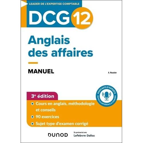 Anglais Des Affaires Dcg 12 - Manuel